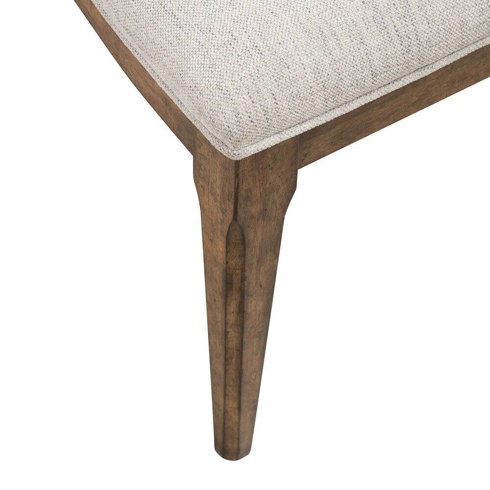 Alt View 2. Liberty Furniture Industries - Carolina Park Upholstered Side Chair for Dining Room - Set of 2 - Amber Brown - Amber Brown.