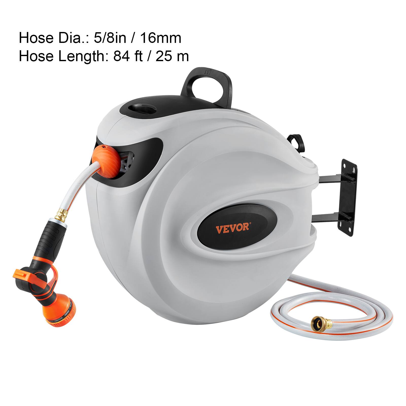 VEVOR Retractable Hose Reel - Thumbnail 2