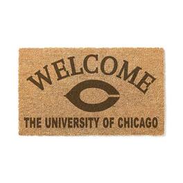 Jardine - UChicago Maroons 18" x 34" Welcome Coir Doomat - Brown