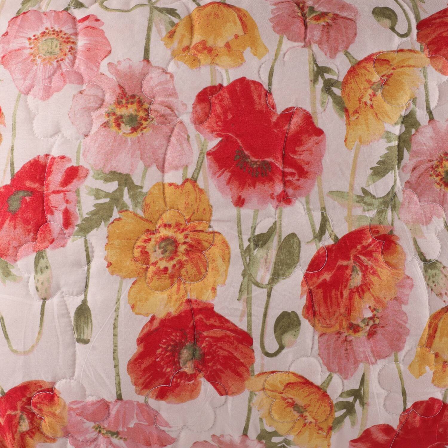 Back. Greenland Home Fashions - Greenland Home Fashions 100% Brushed Microfiber Breeze Sham Standard Blush - Blush.