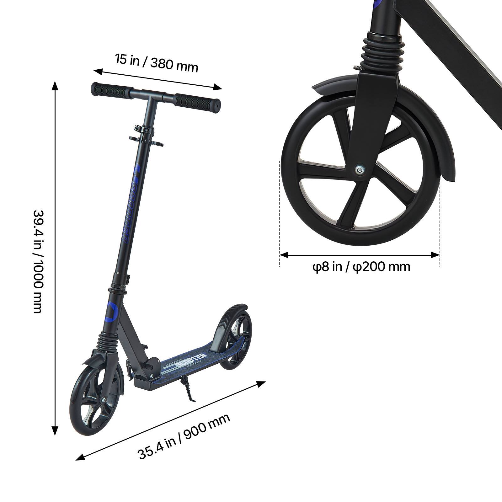 15 in / 380 mm  
39.4 in / 1000 mm  
8 in / 200 mm  
35.4 in / 900 mm