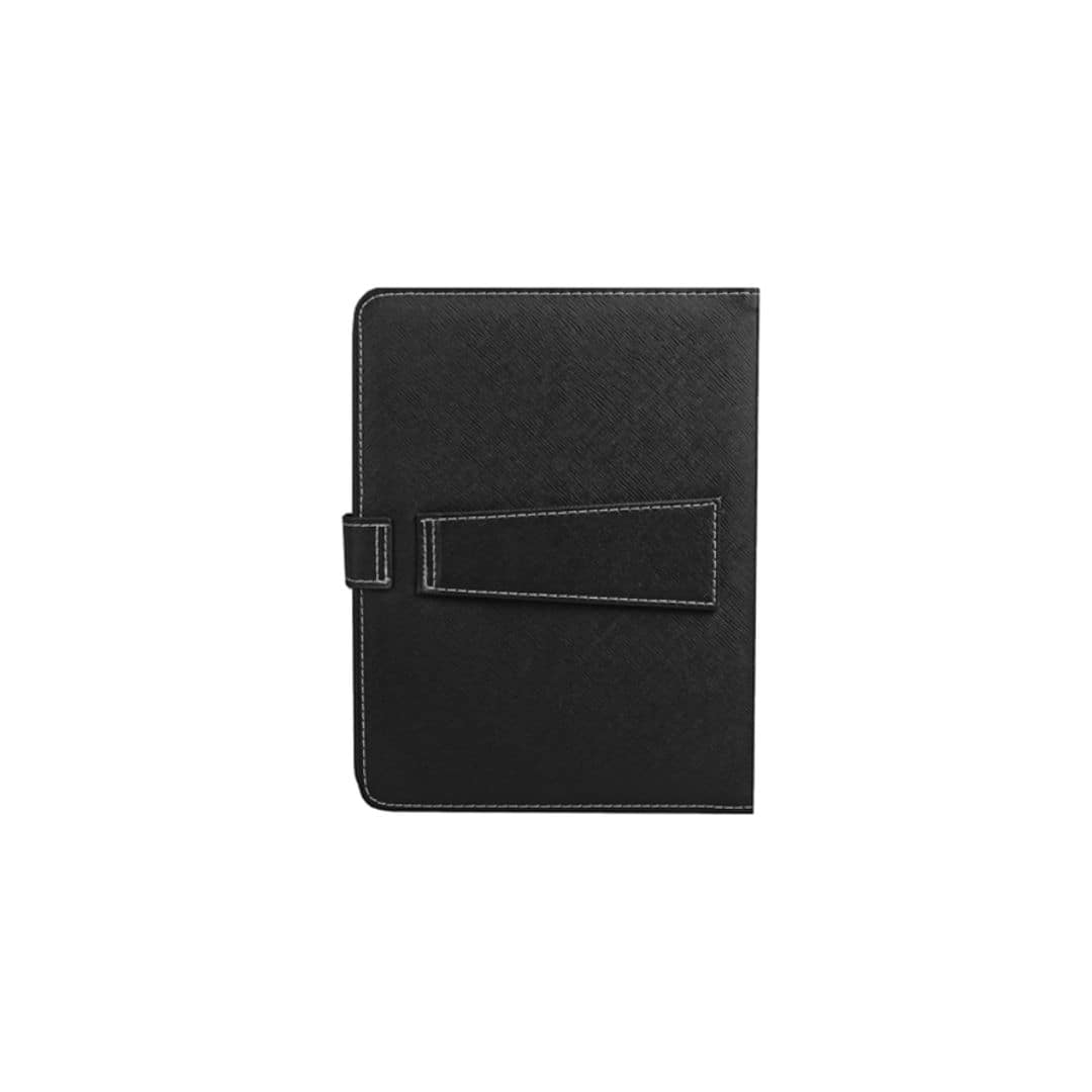 DirectDeals - 7.9" Tablet Keyboard Case – PU Leather with USB - Black