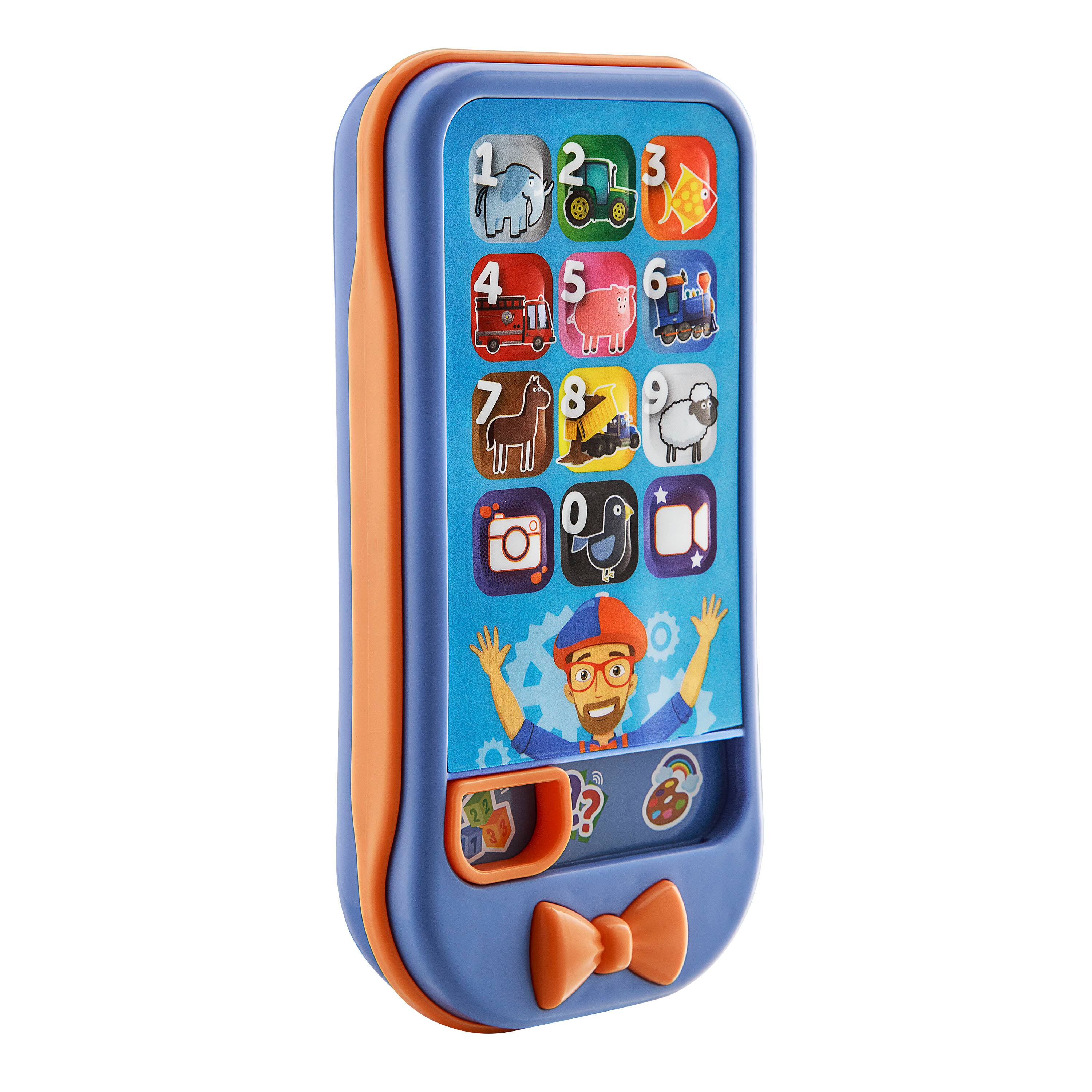 Alt View 1. eKids - eKids Blippi Kids Phone with Preschool Learning Activities.