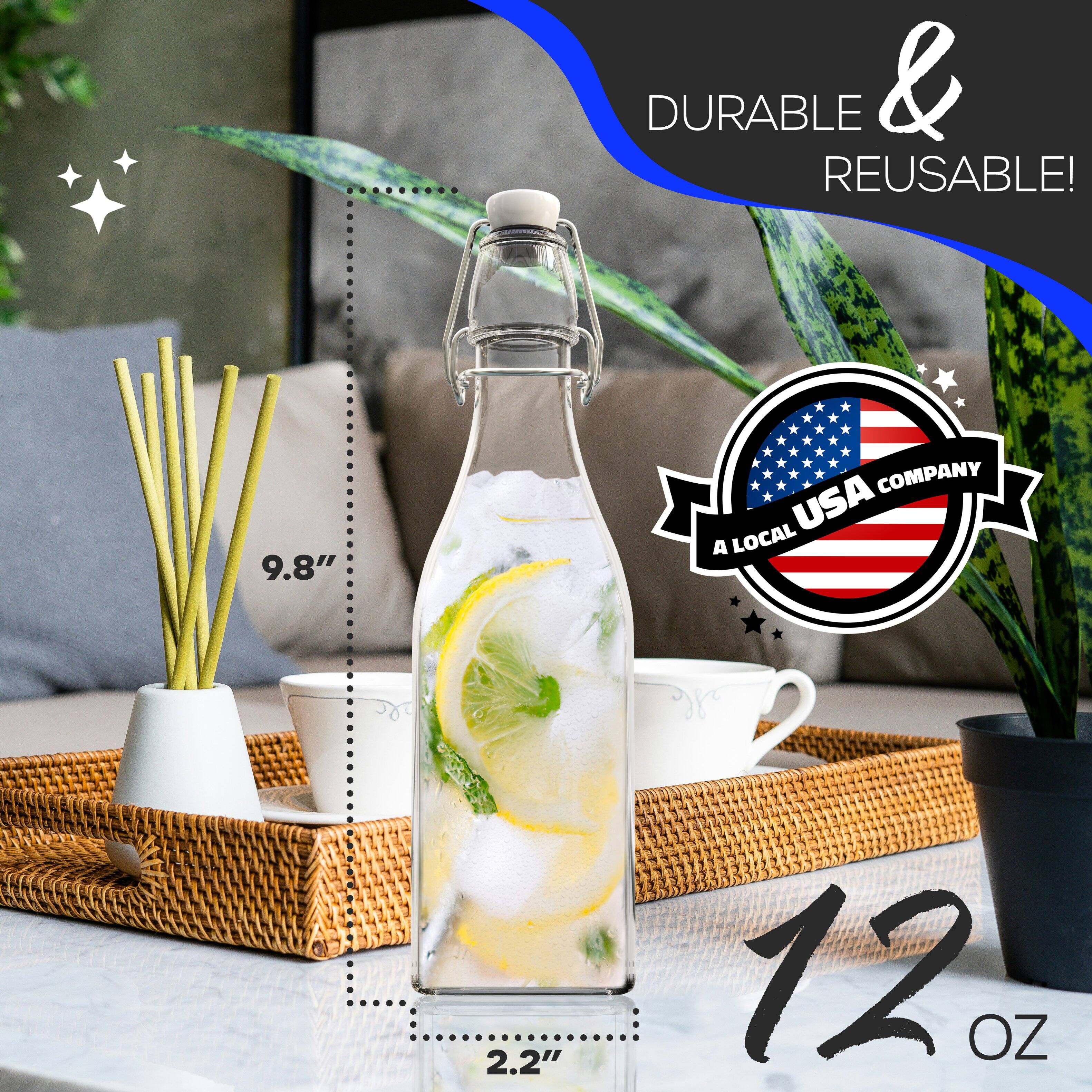 DURABLE & REUSABLE!  
9.8"  
2.2"  
12 OZ  
LOCAL USA COMPANY