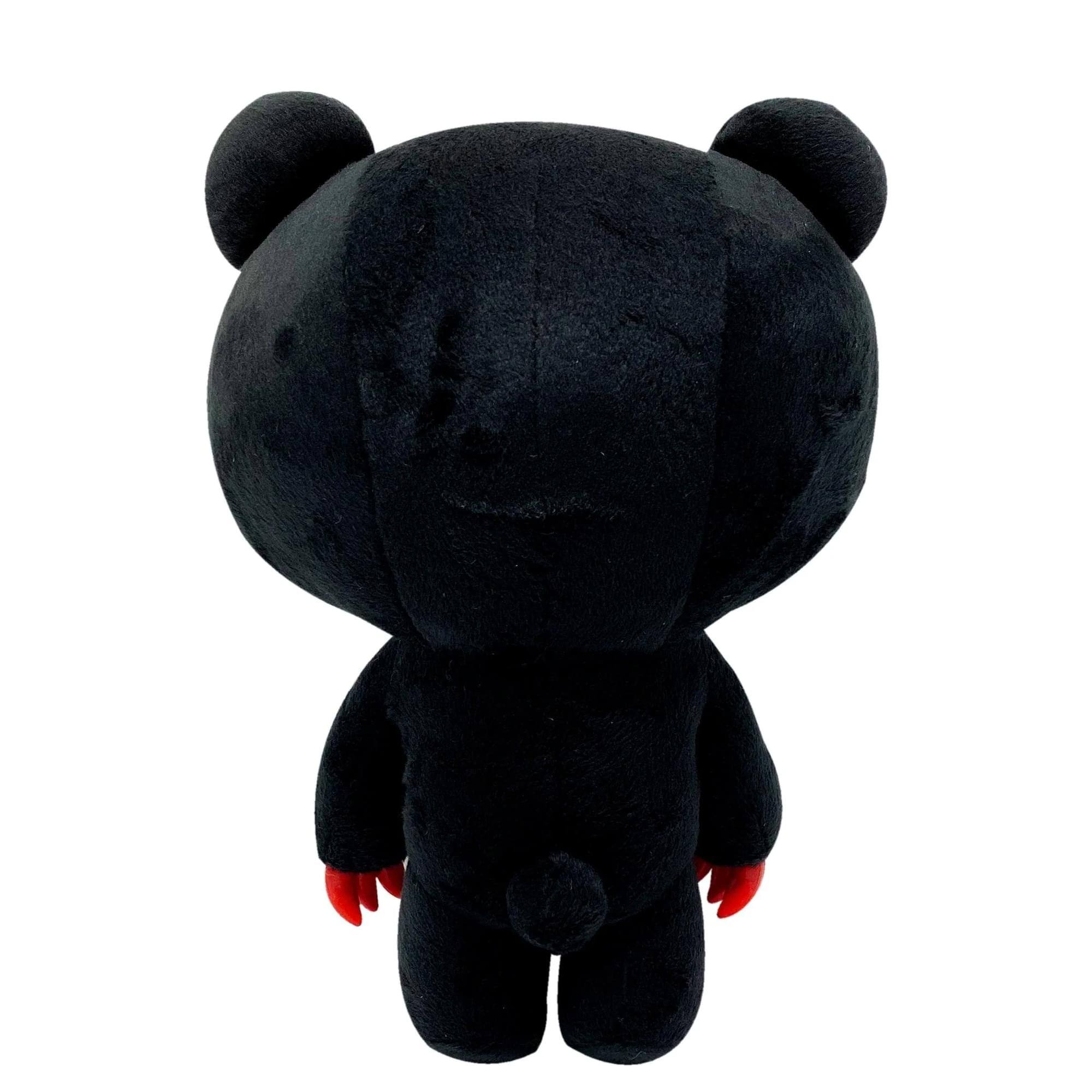 Alt View 10. Great Eastern - Gloomy Bear Black 8 Inch Collector Plush - Black.