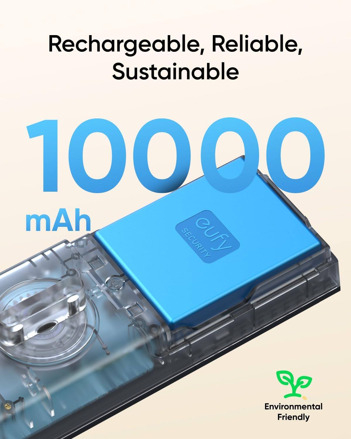Rechargeable, Reliable, Sustainable  
10000 mAh  
SECURITY  
Environmental Friendly