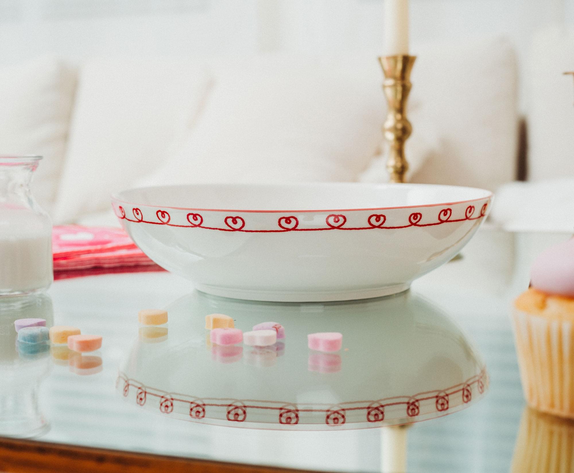 Alt View 10. Silver Buffalo - Sanrio Hello Kitty Balloons 9-Inch Ceramic Coupe Dinner Bowl - Pink.