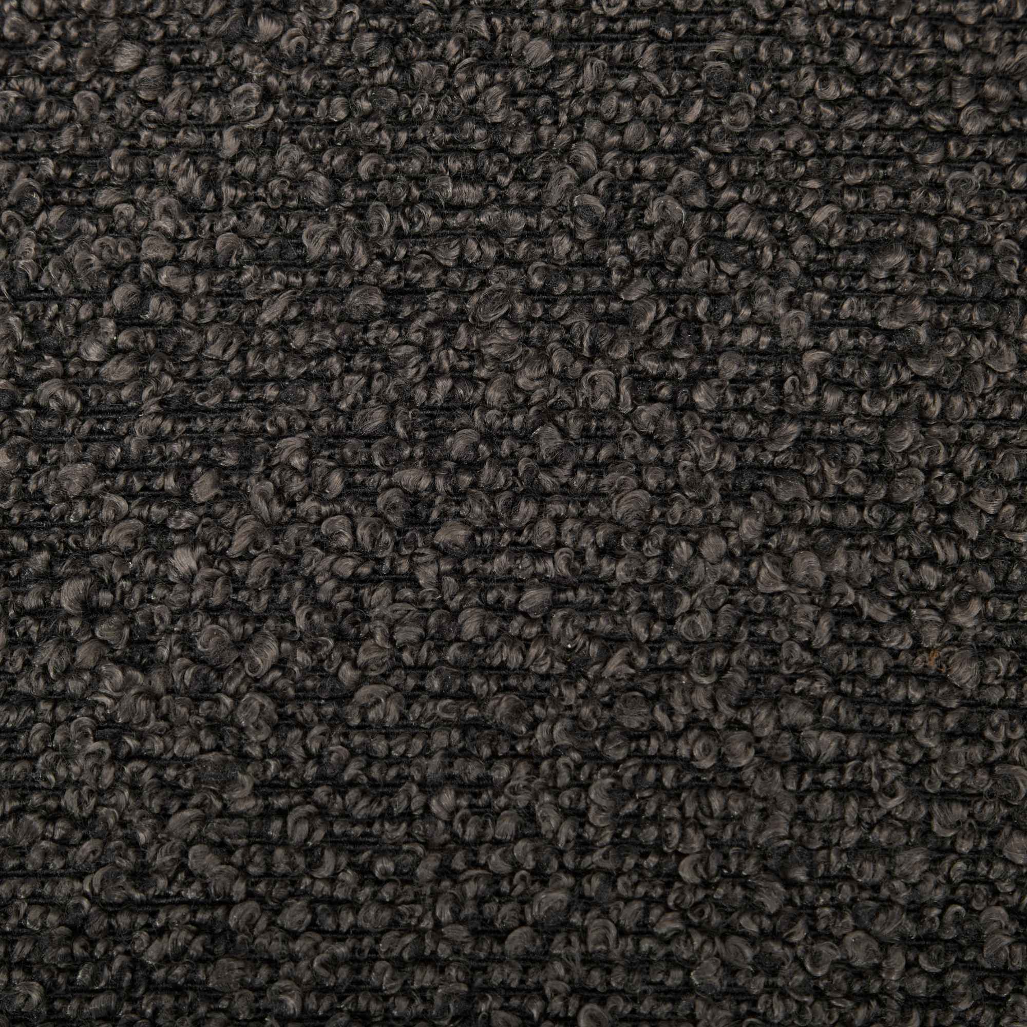 Alt View 5. GOODSILO - Mid-Century Modern Upholstered Dining Chairs with Curved Wood Trim and Sculpted Legs, Set of Two in Neutral Beige Fabric - Gray.