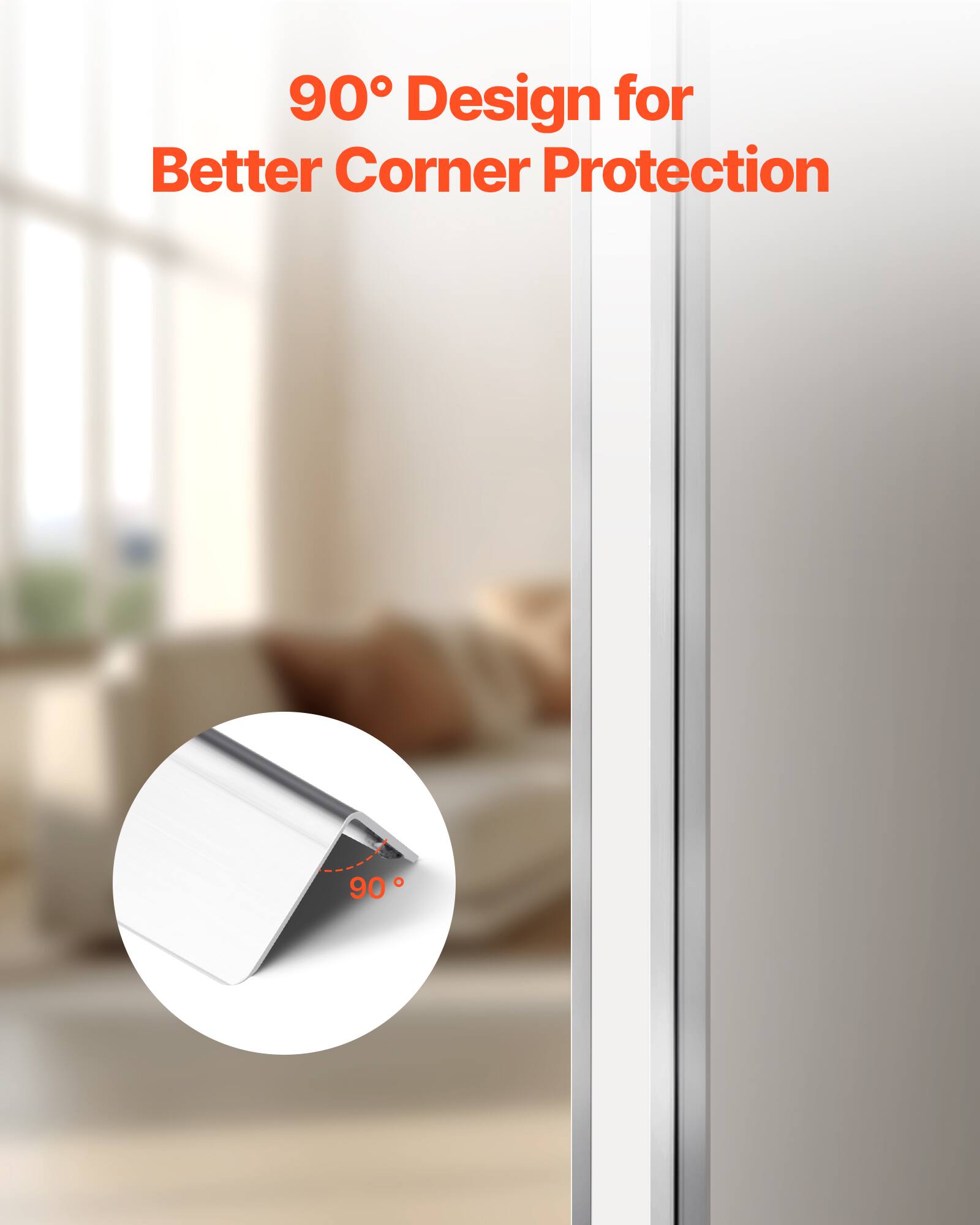 90° Design for Better Corner Protection