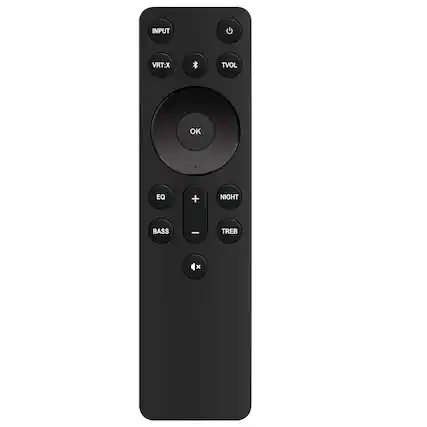 INPUT VRT:X TVOL OK EQ + NIGHT BASS - TREB