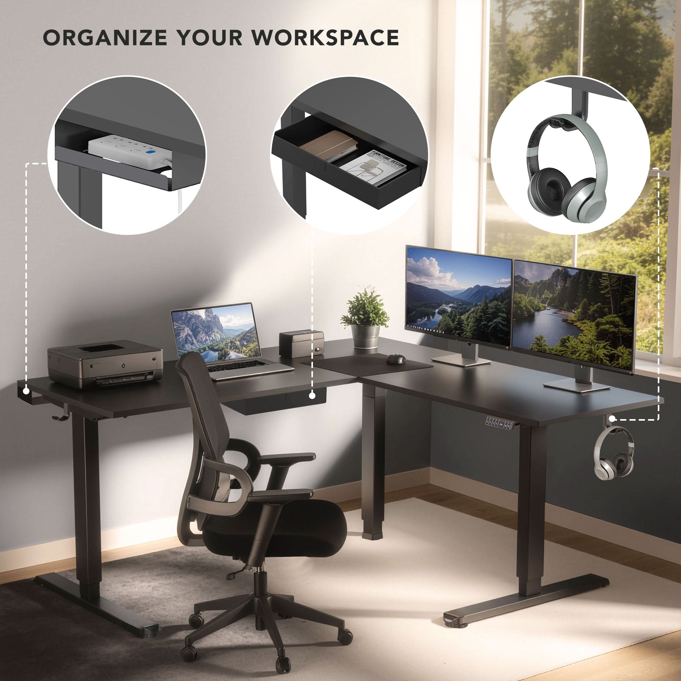 ORGANIZE YOUR WORKSPACE