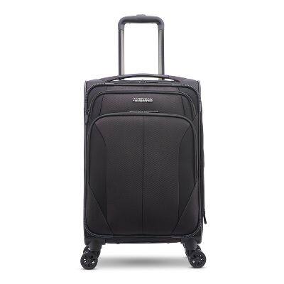 Alt View 3. American Tourister - AMERICAN TOURISTER PHENOM SOFTSIDE CARRY ON SPINNER SUITCASE - BLACK - Black.