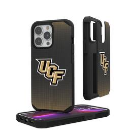 Keyscaper - NCAA - UCF Knights Linen Logo iPhone Rugged Case - 15 - Black