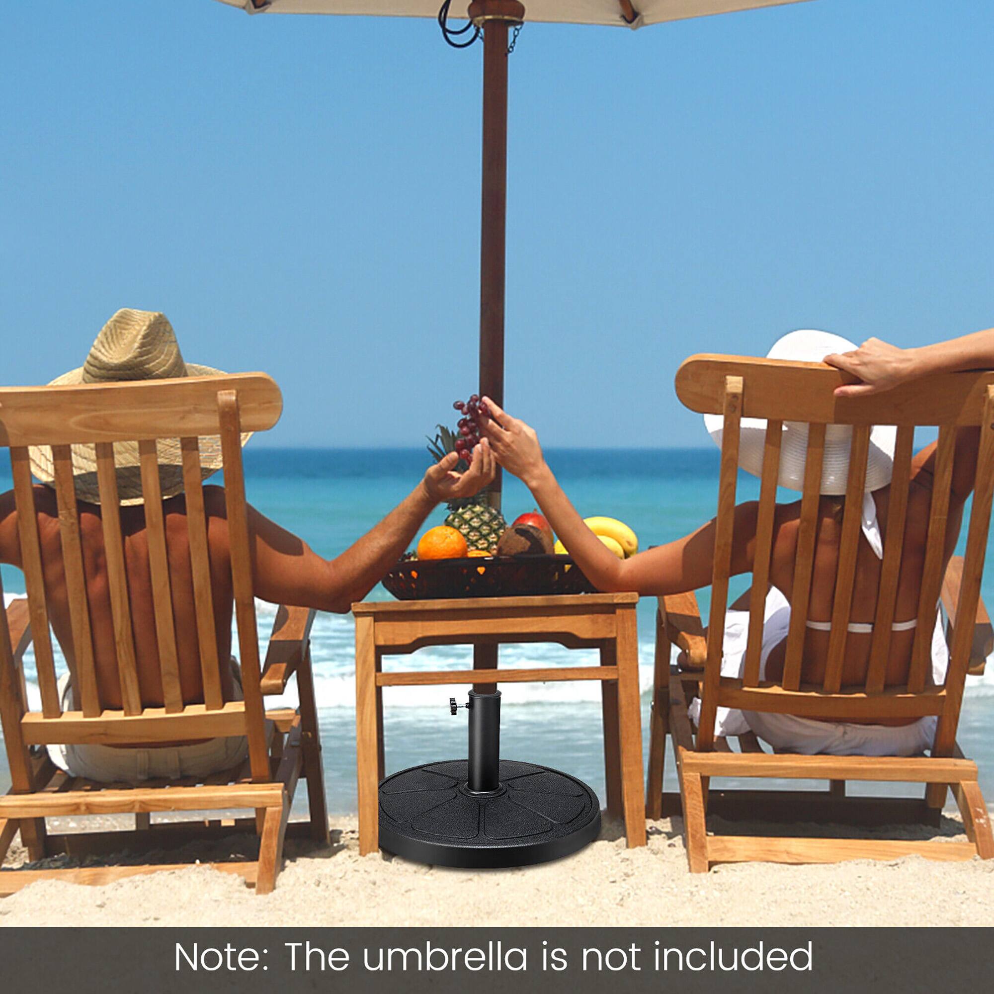 Note: The umbrella is not included