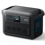 Anker - SOLIX C1000X Gen2 Portable Power Station,1024 Wh/Peak 3000W Battery Solar Generator for Outdoor Camping&Power Outages (1024 Wh Capacity) - Dark Gray