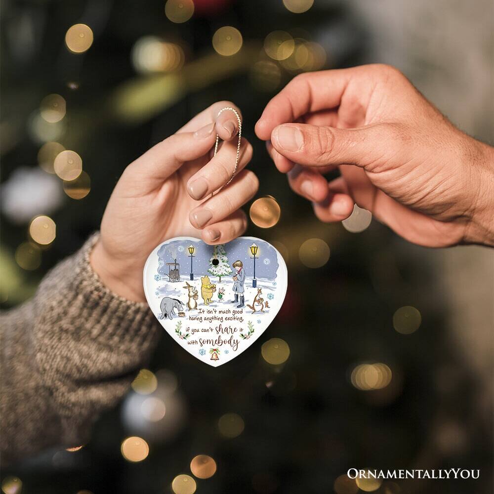 It isn't much good having anything exciting if you can't share it with somebody.

ORNAMENTALLY YOU