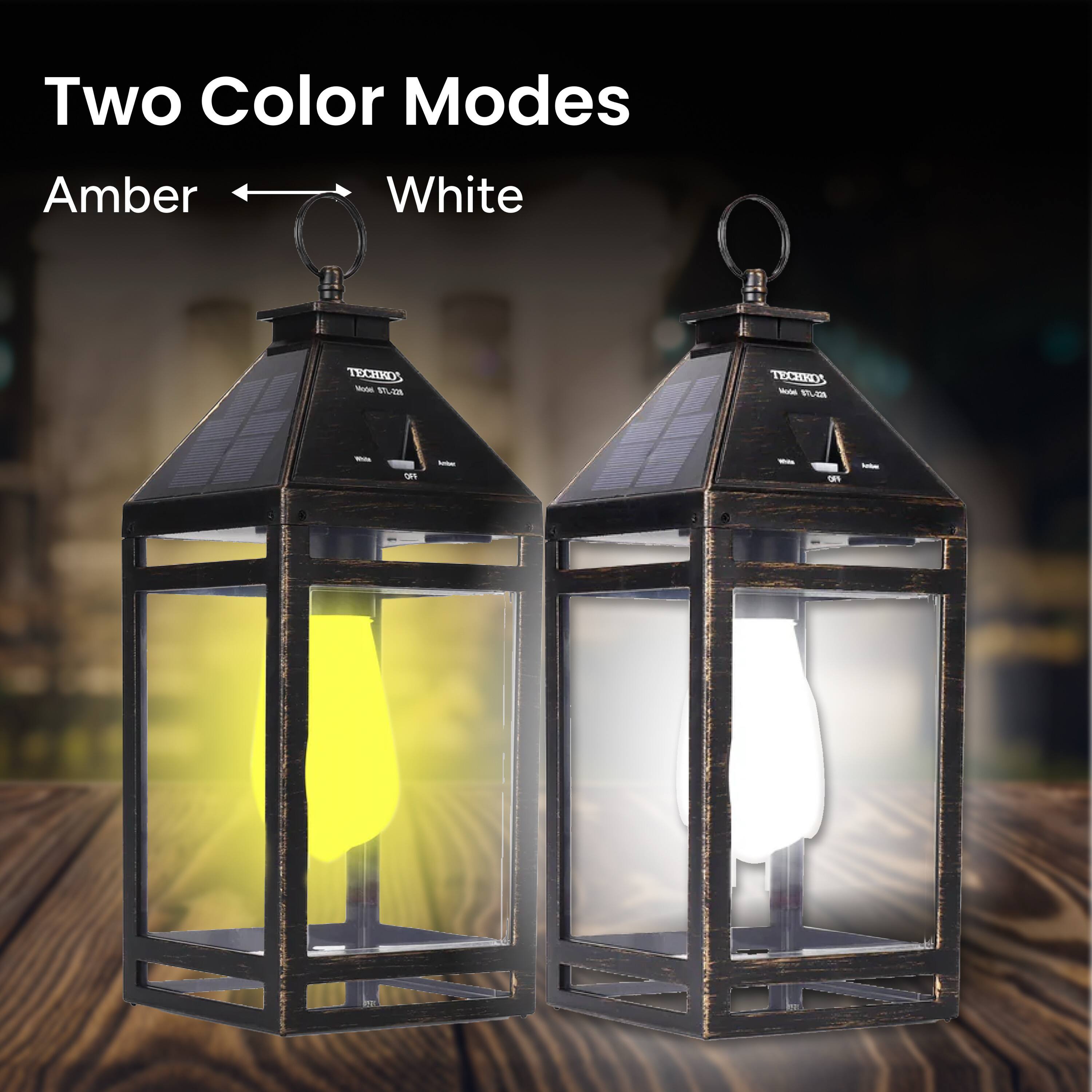 Two Color Modes: Amber and White