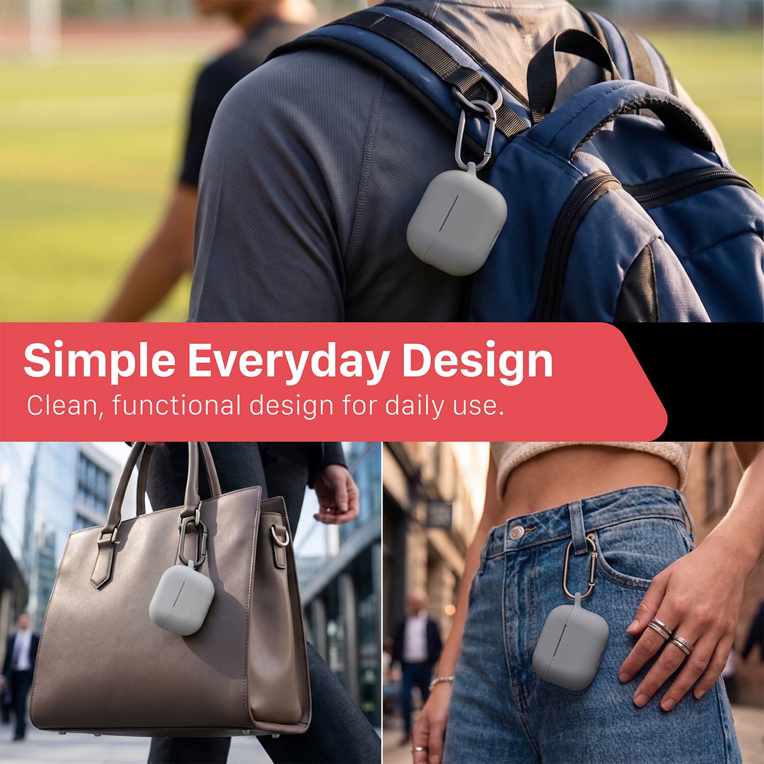 Simple Everyday Design  
Clean, functional design for daily use.
