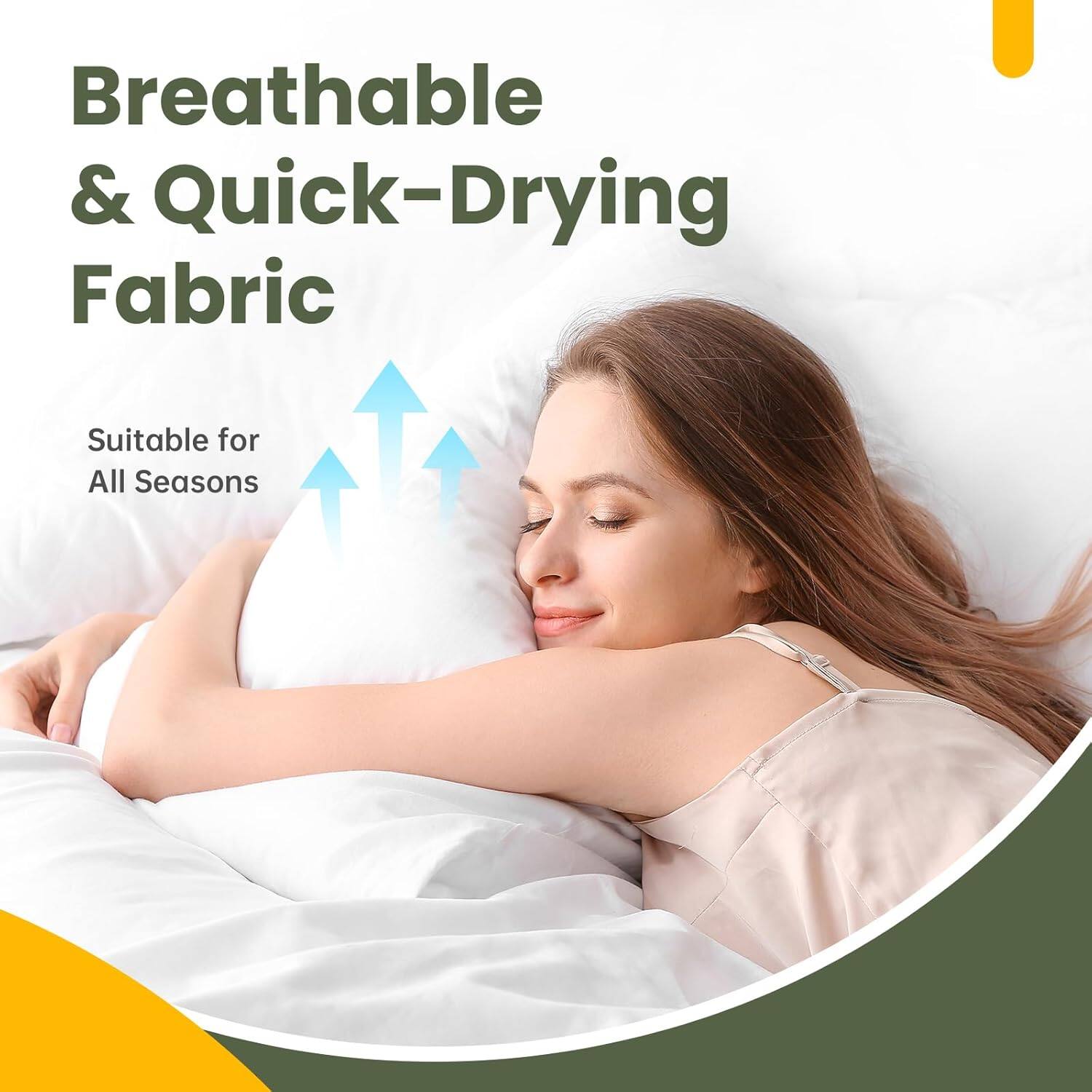 Breathable & Quick-Drying Fabric  
Suitable for All Seasons