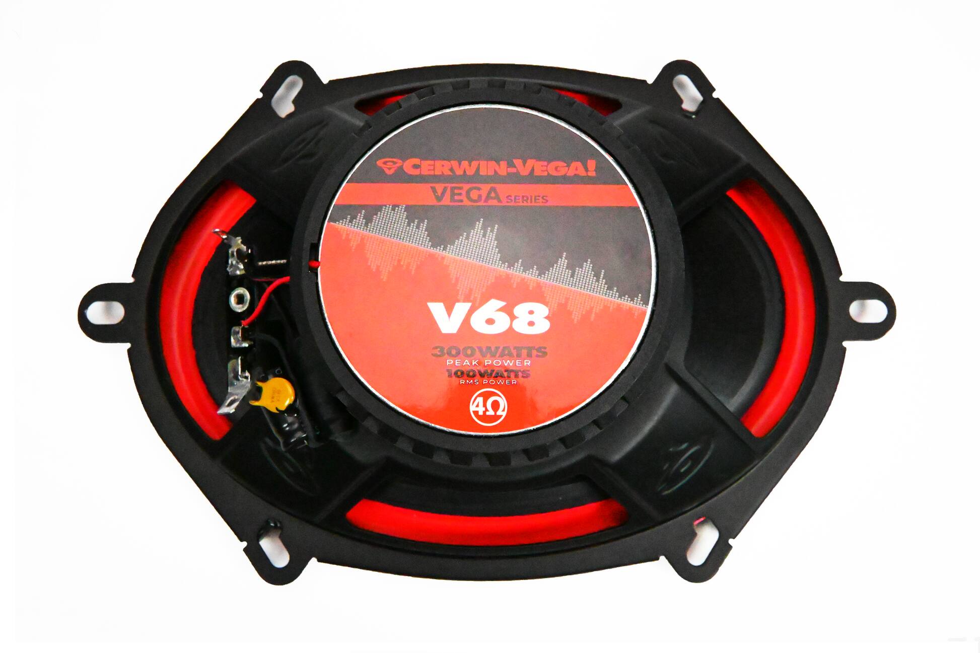 Cerwin-Vega!  
VEGA Series  
V68  
300 Watts Peak Power  
100 Watts RMS Power  
4Ω