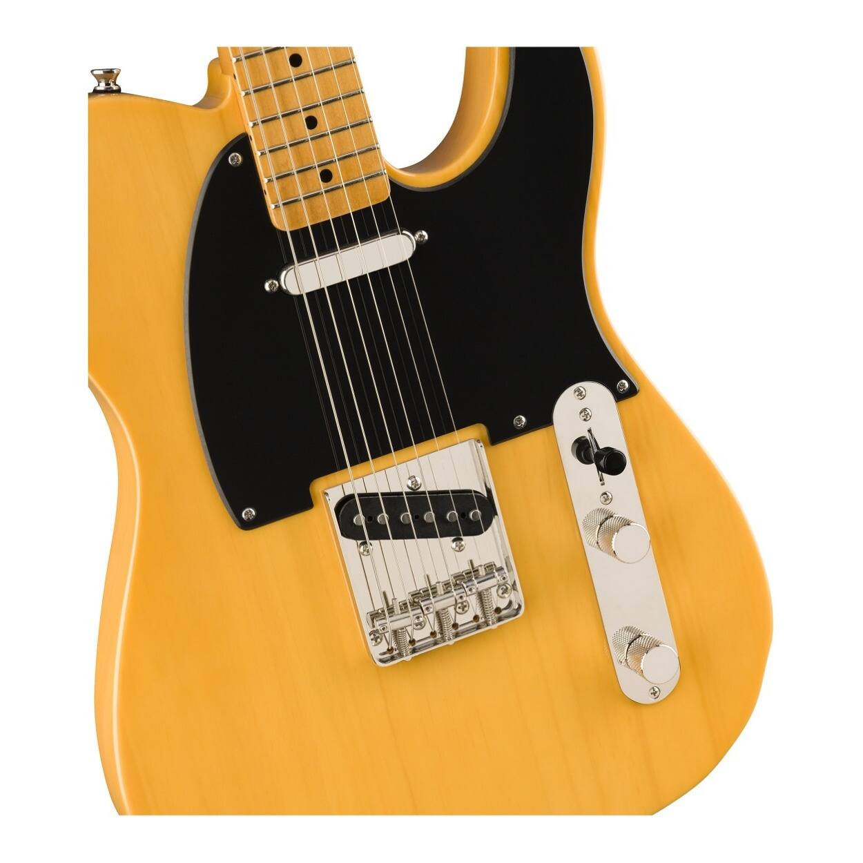 Left. Squier - Fender Squier Classic Vibe '50s Telecaster 6-String Electric Guitar.