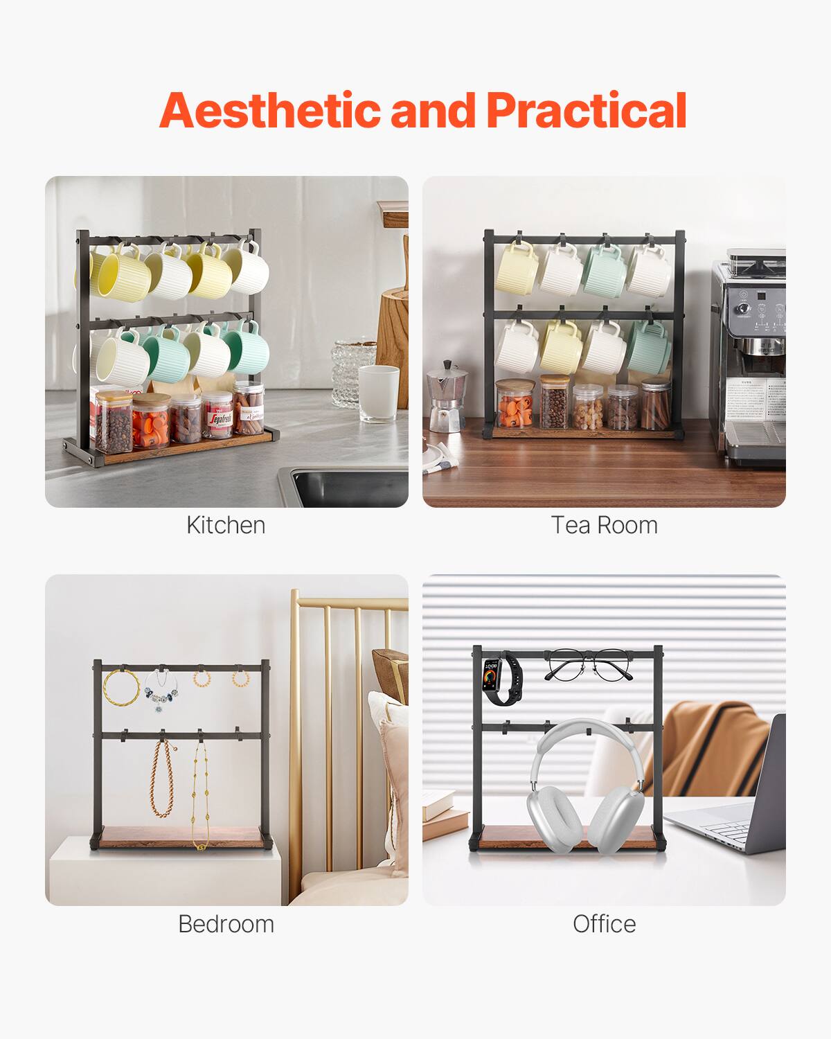 Aesthetic and Practical

Kitchen

Tea Room

Bedroom

Office