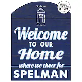 Jardine - Spelman College Jaguars 16'' x 22'' Marquee Sign - Navy