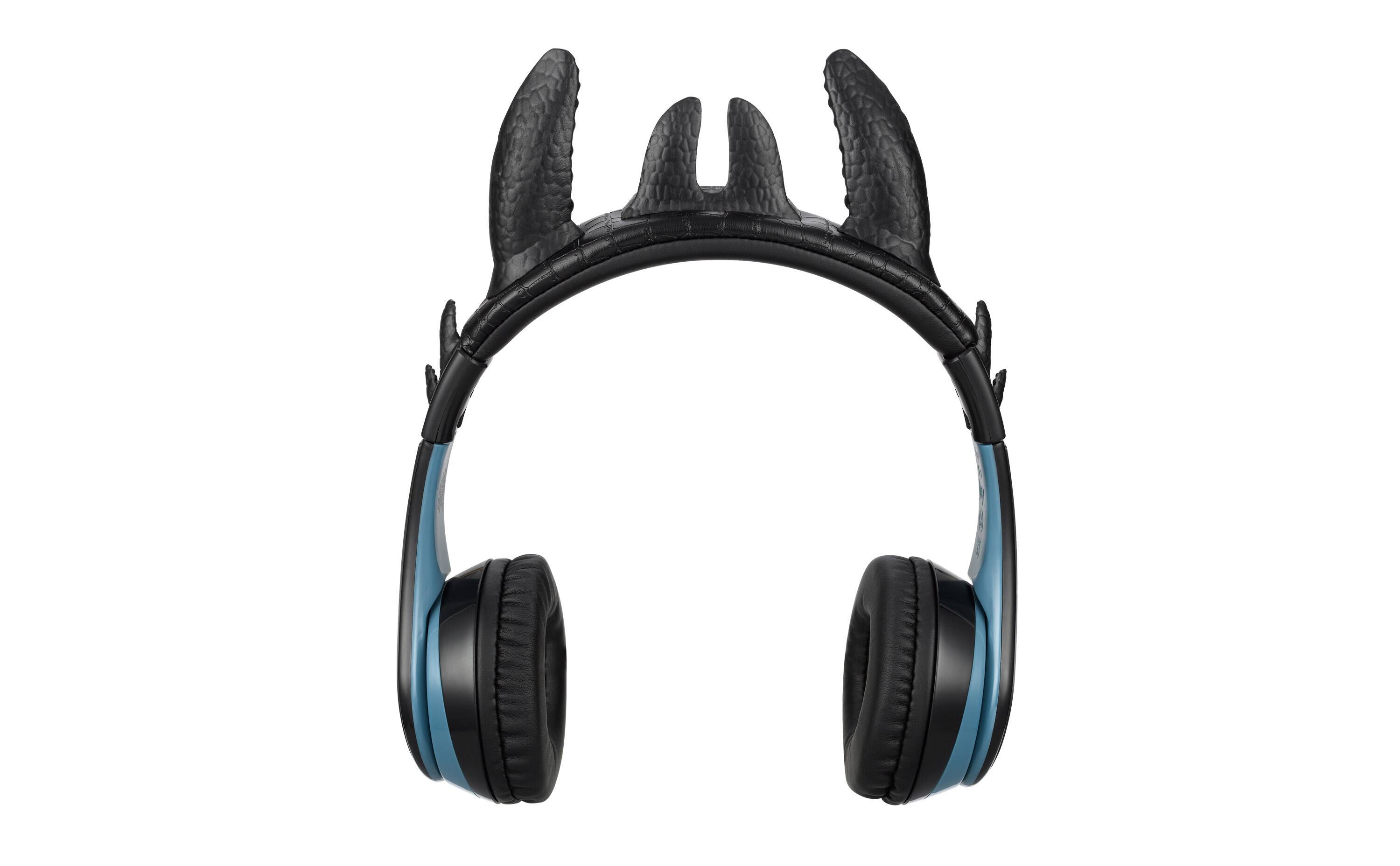 Angle. eKids - eKids How to Train Your Dragon Bluetooth Headphones for Kids, Wireless Headphones for School, Home, or Travel - Multicolor.