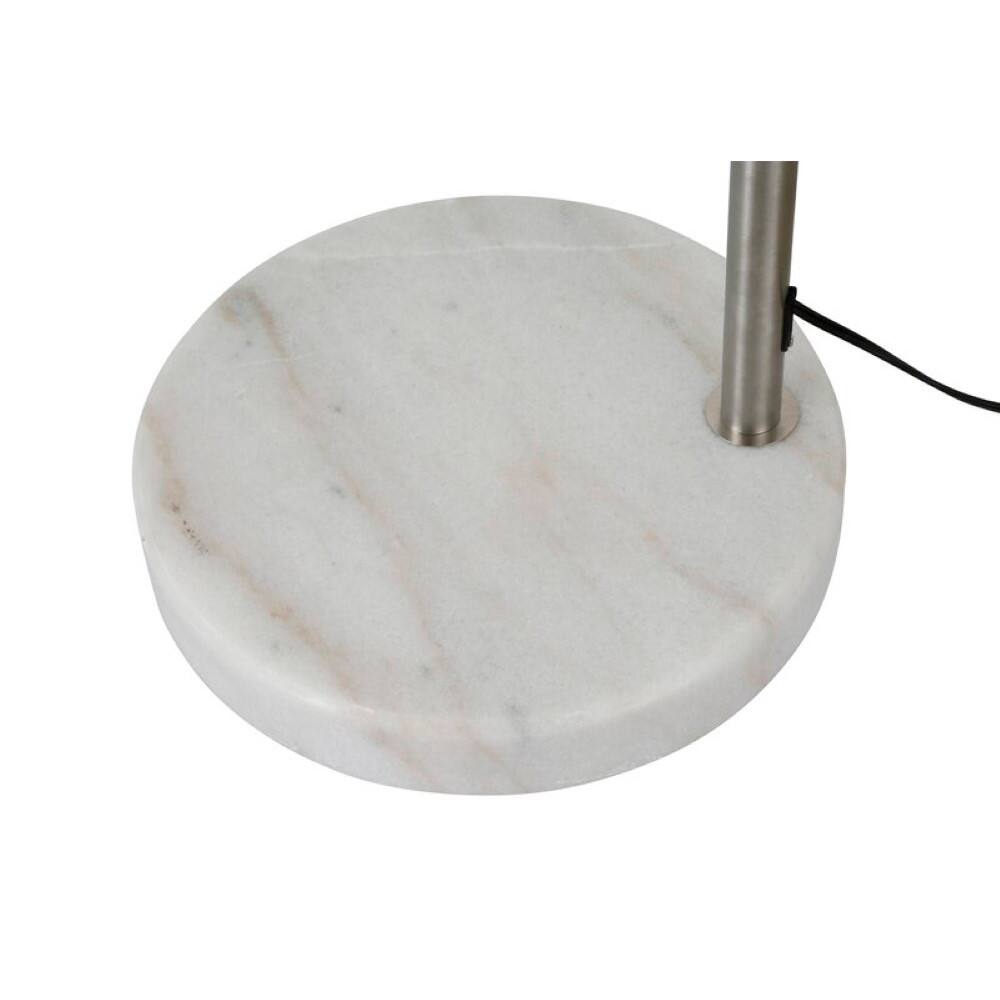 Alt View 3. FC Design - FC Design Modern 81" Tall Standing Adjustable Arched Floor Lamp with Drum Shade and Marble Base - Grey - Grey.