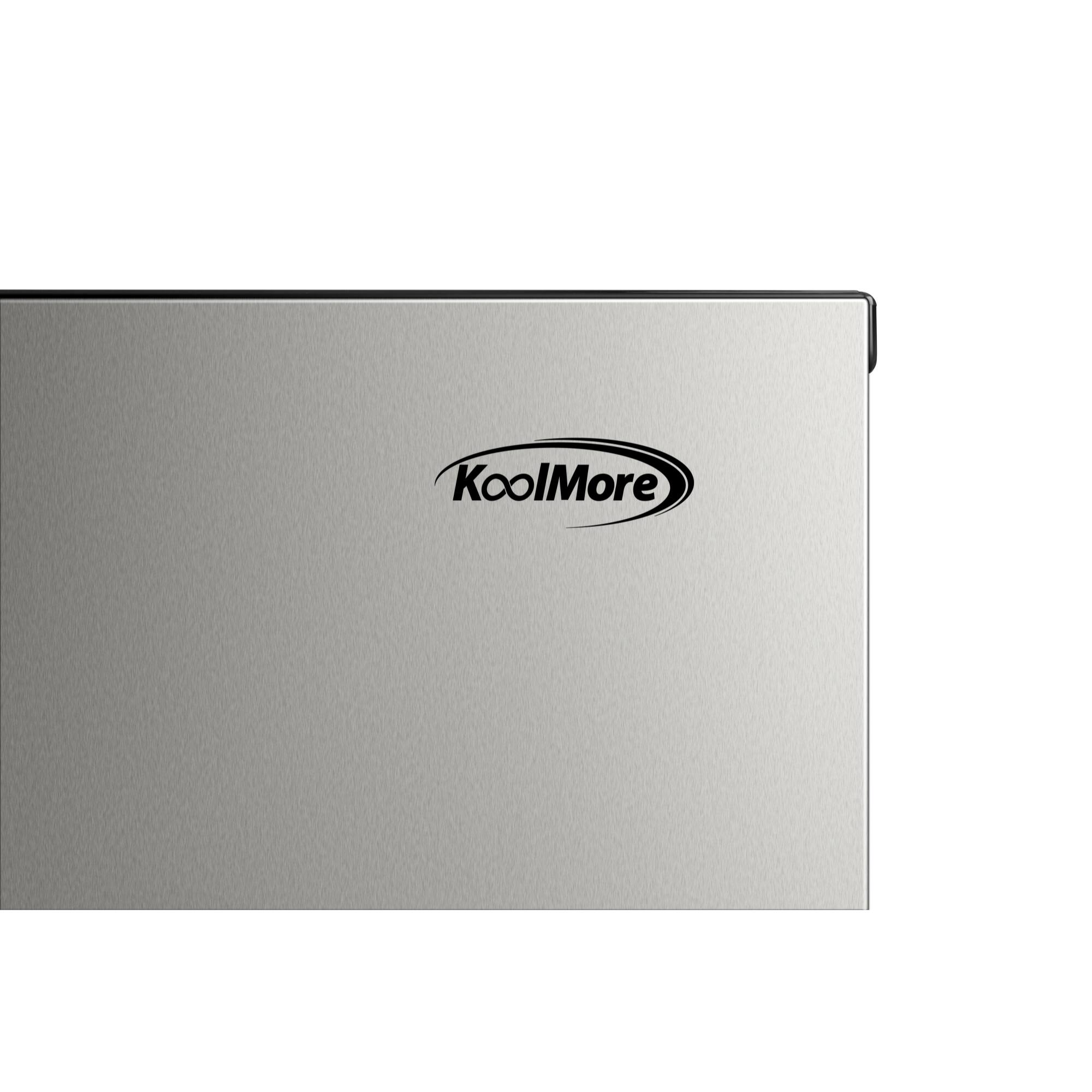 Alt View 6. Koolmore - 7 Cu. Ft. Garage Ready Convertible Upright Freezer/Refrigerator in Stainless Steel (KM-RUF-7S-SS) - Stainless steel.