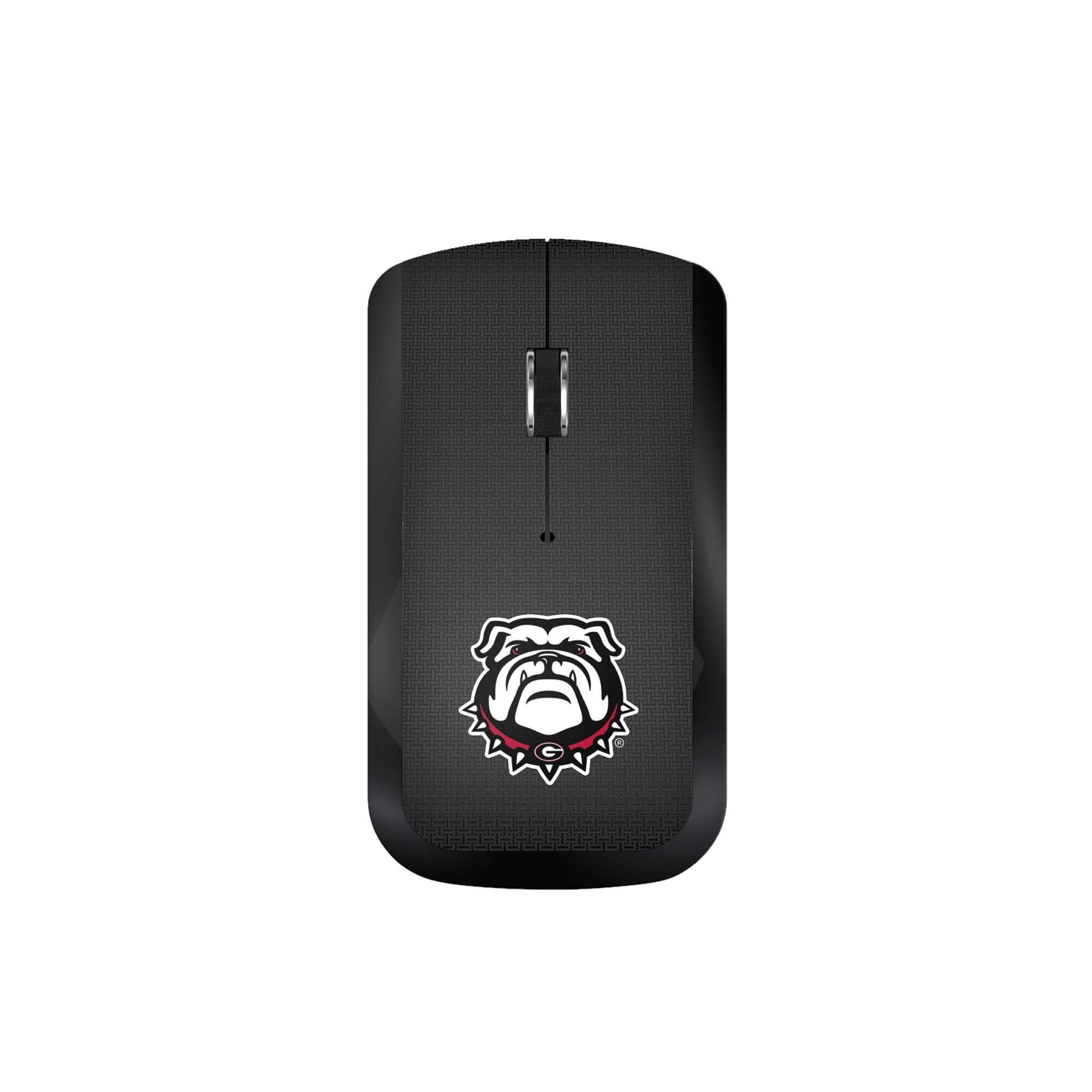 Keyscaper - Georgia Bulldogs Wireless USB Computer Mouse - Wireless - Black