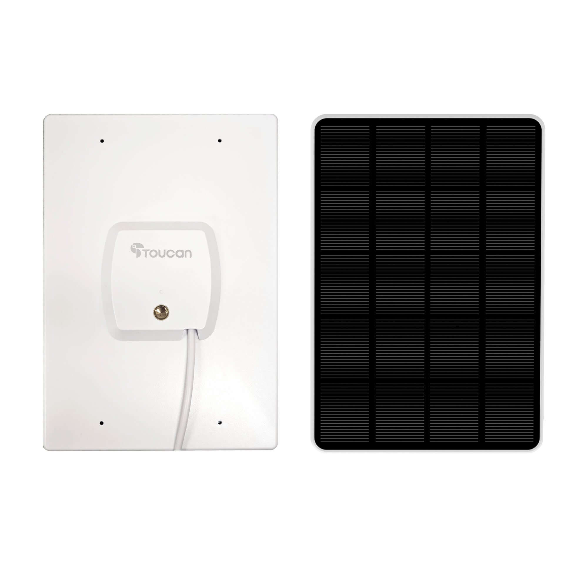 Alt View 2. Toucan - Toucan TWCS4SCP 3-Watt Solar Charger for Toucan Wireless Security Camera S4 - White.