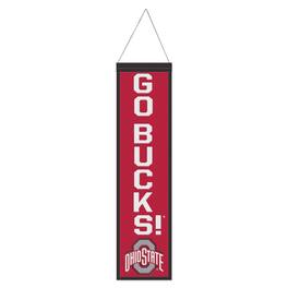 WinCraft - Ohio State Buckeyes 8" x 32" Evolution Banner - Multicolor