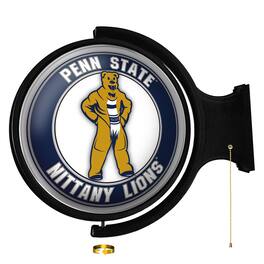 The Fan-Brand - Penn State Nittany Lions Mascot Logo 21'' x 23'' Rotating Lighted Wall Sign - Multicolor