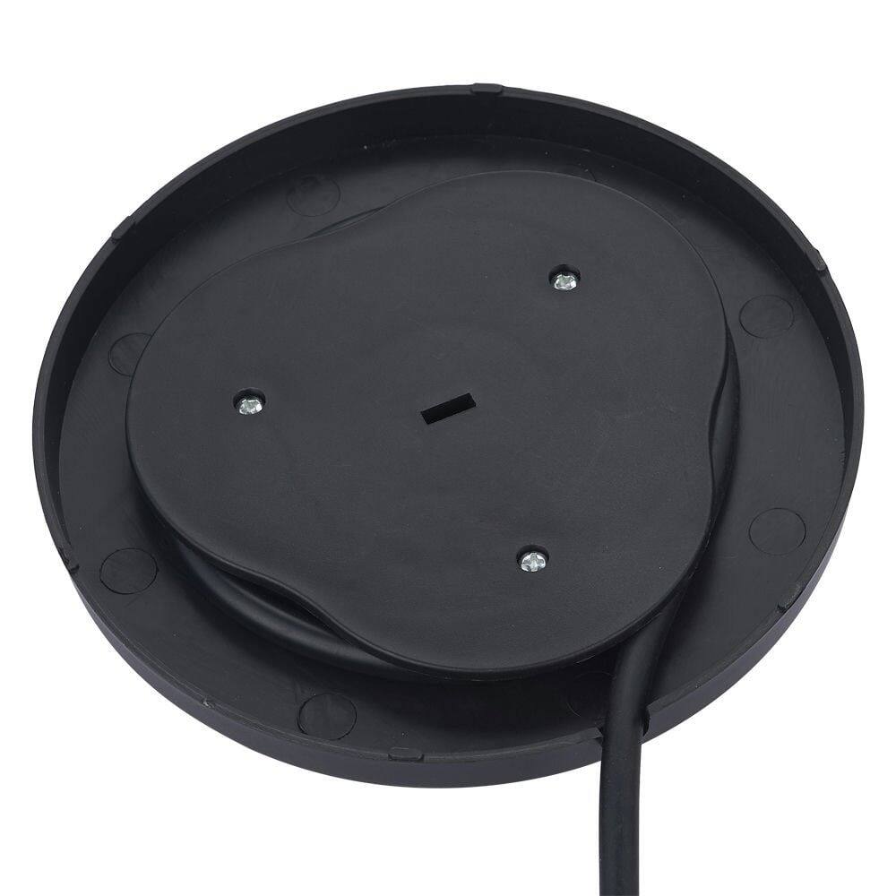 Alt View 2. Kadyn - Kadyn 1.5L Stainless Steel Electric Kettle With Water Window, Fast Heating & Durable Quality, Black And Sliver - Black And Sliver.