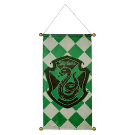 Rubies - HP Slytherin House Banner 30"x18 - Green