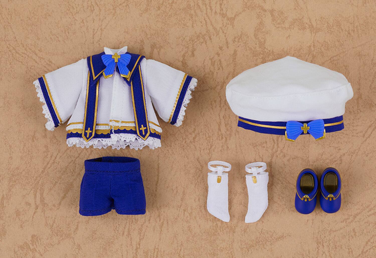 Alt View 1. Good Smile Company - Good Smile Company - Nendoroid Doll Blue Church Choir Outfit Set   - Collectibles - Multicolor.