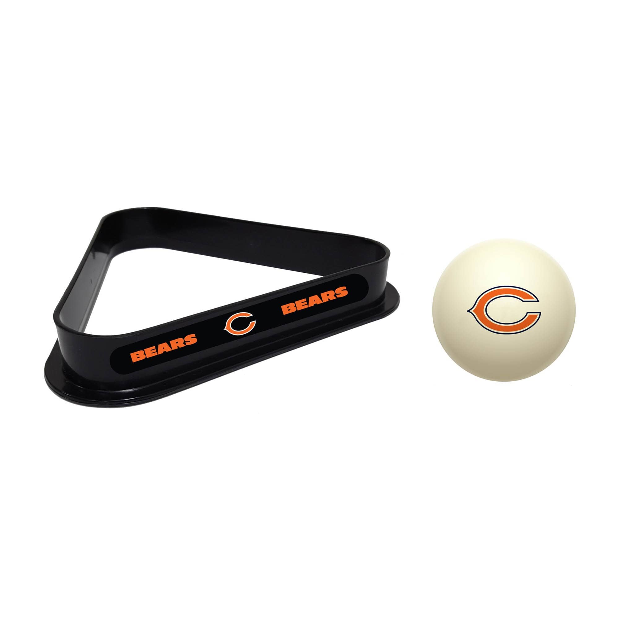 Imperial - Chicago Bears Cue Ball & Rack Set - White price history on PriceWatchPro