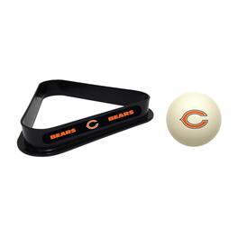 Imperial - Chicago Bears Cue Ball & Rack Set - White
