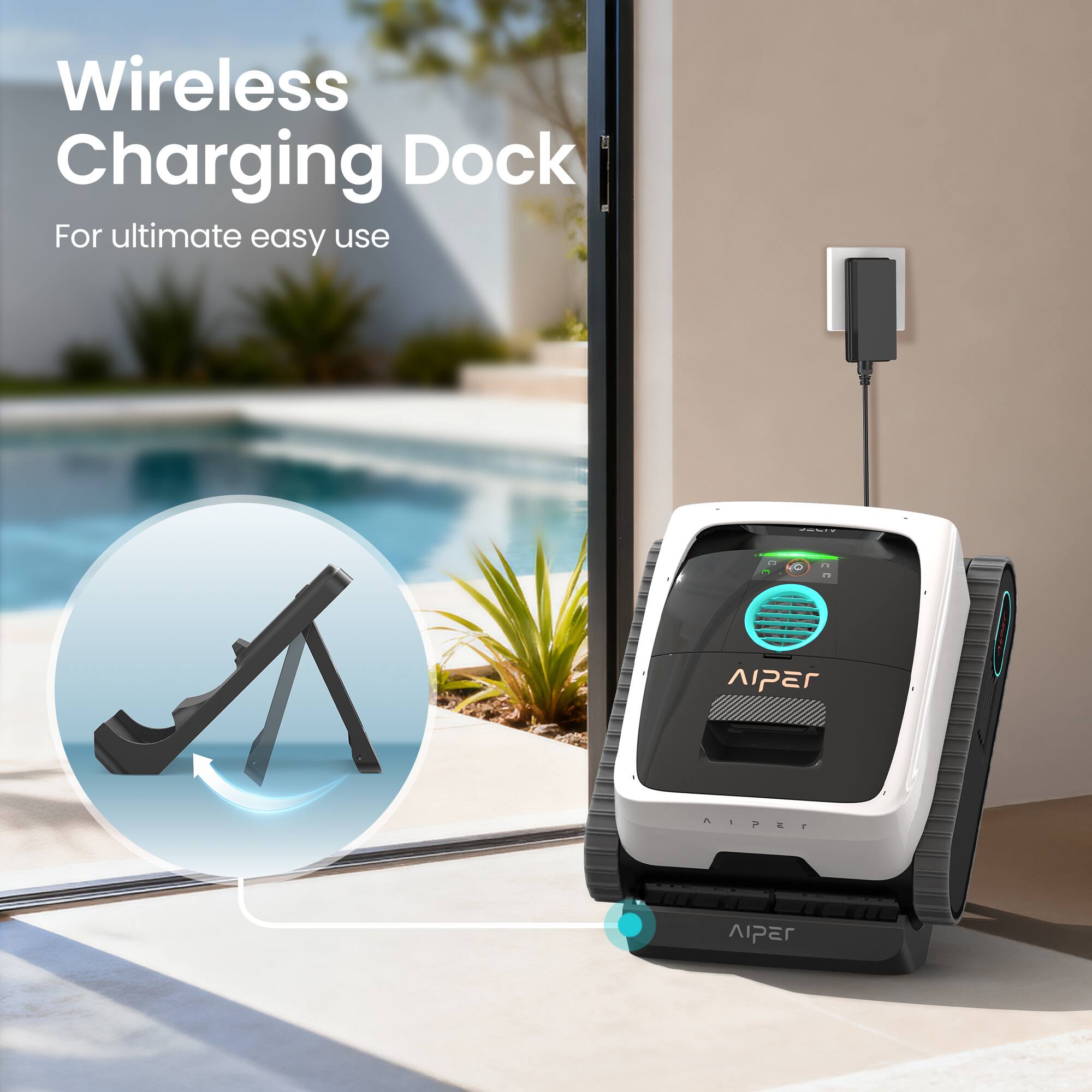 Wireless Charging Dock  
For ultimate easy use