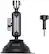 Front. DJI - Osmo Action Suction Cup Mount - Black.