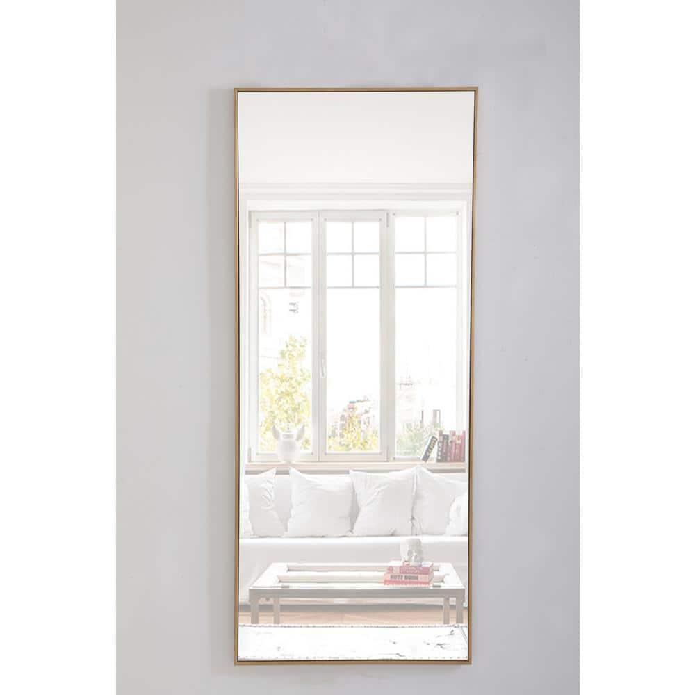 Elegant Decor - Metal frame Rectangle Mirror 30 inch - Brass price history on PriceWatchPro