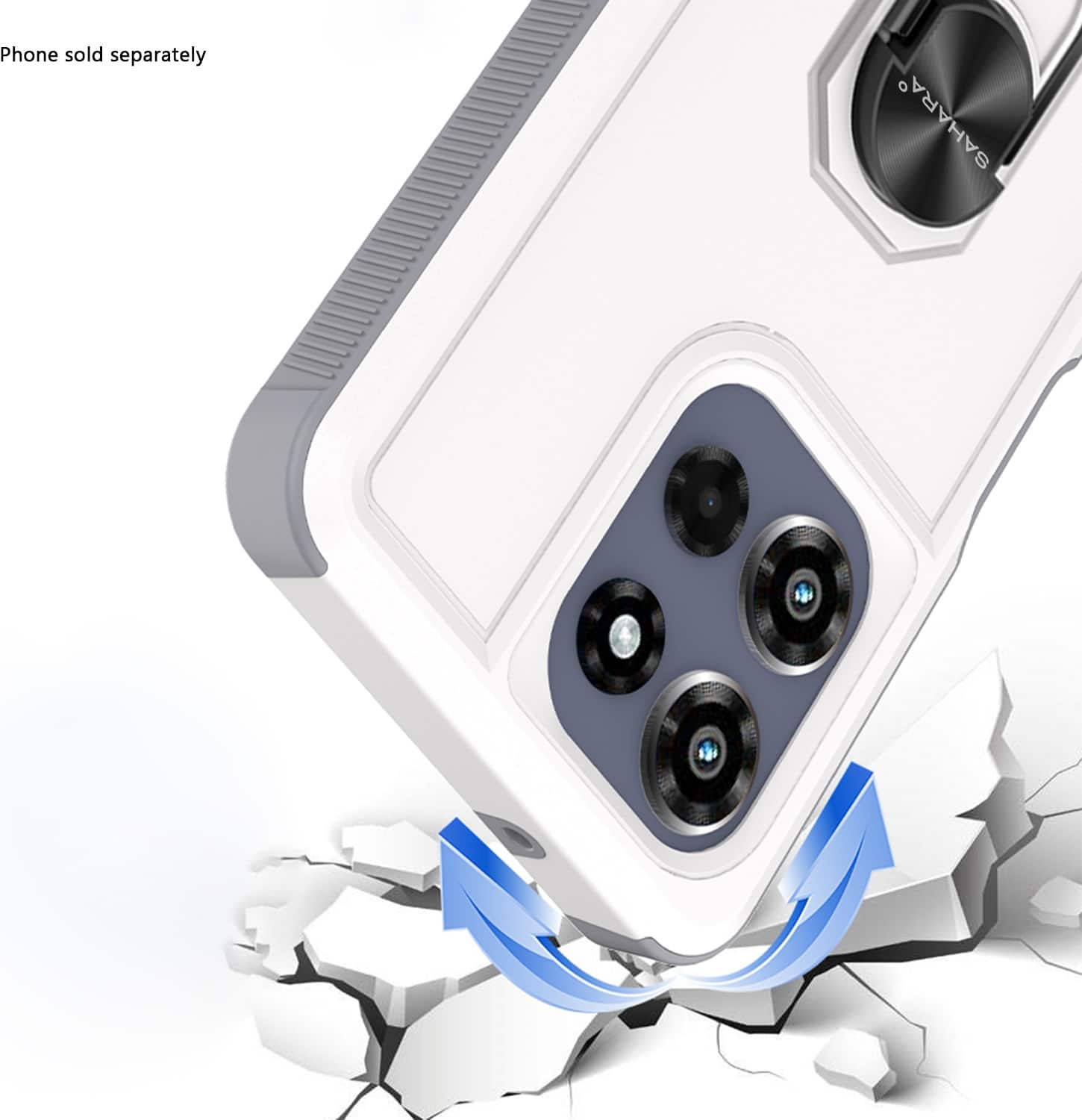 Phone sold separately.