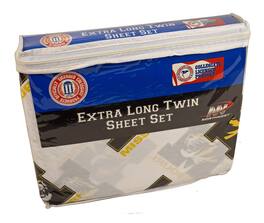 Northwest - University of Missouri Tigers Extra Long Twin Sheet Set with Pillow Case - Multi
