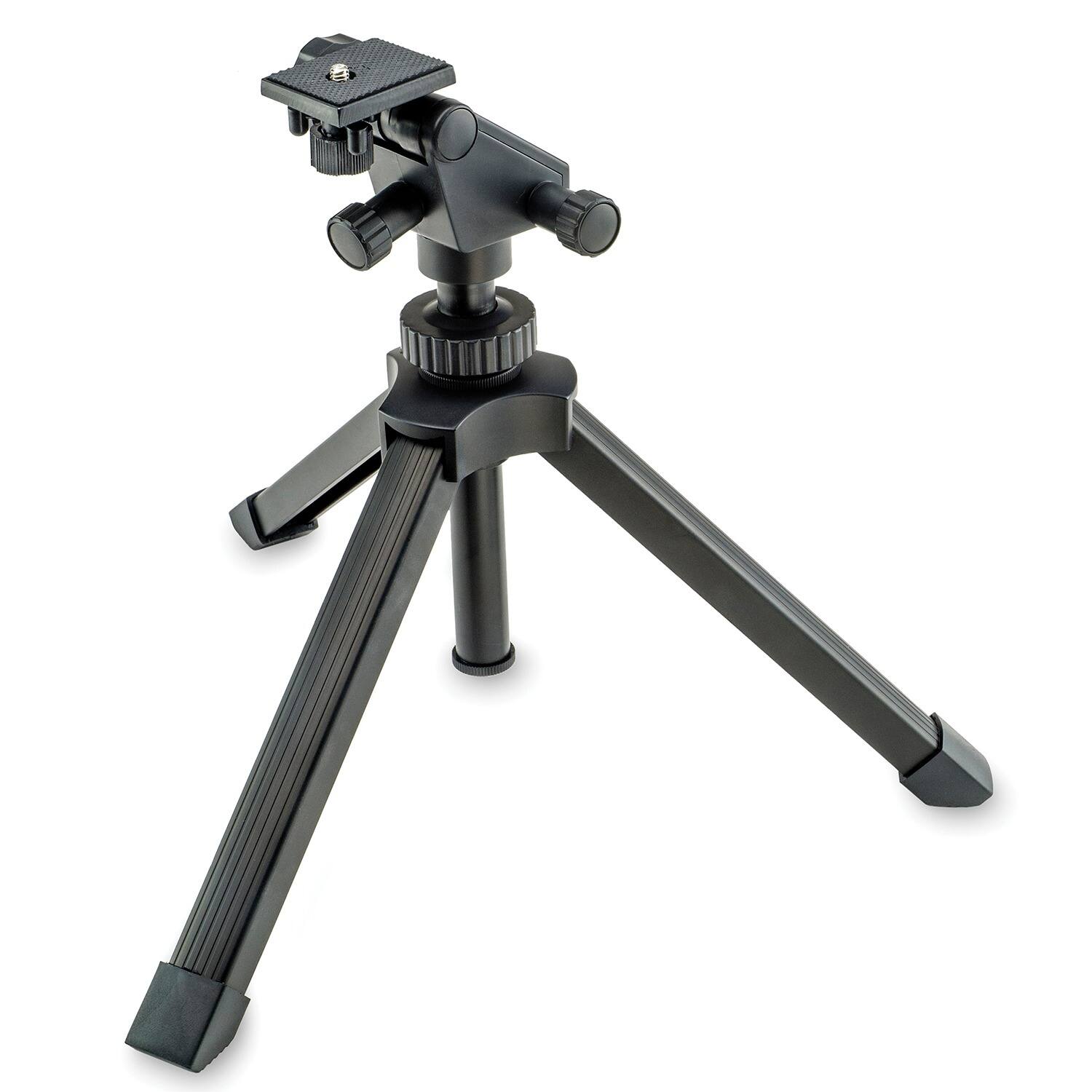 Alt View 1. Carson - SkyChaser 70 mm Refractor Beginner Telescope, Tabletop Tripod Included.