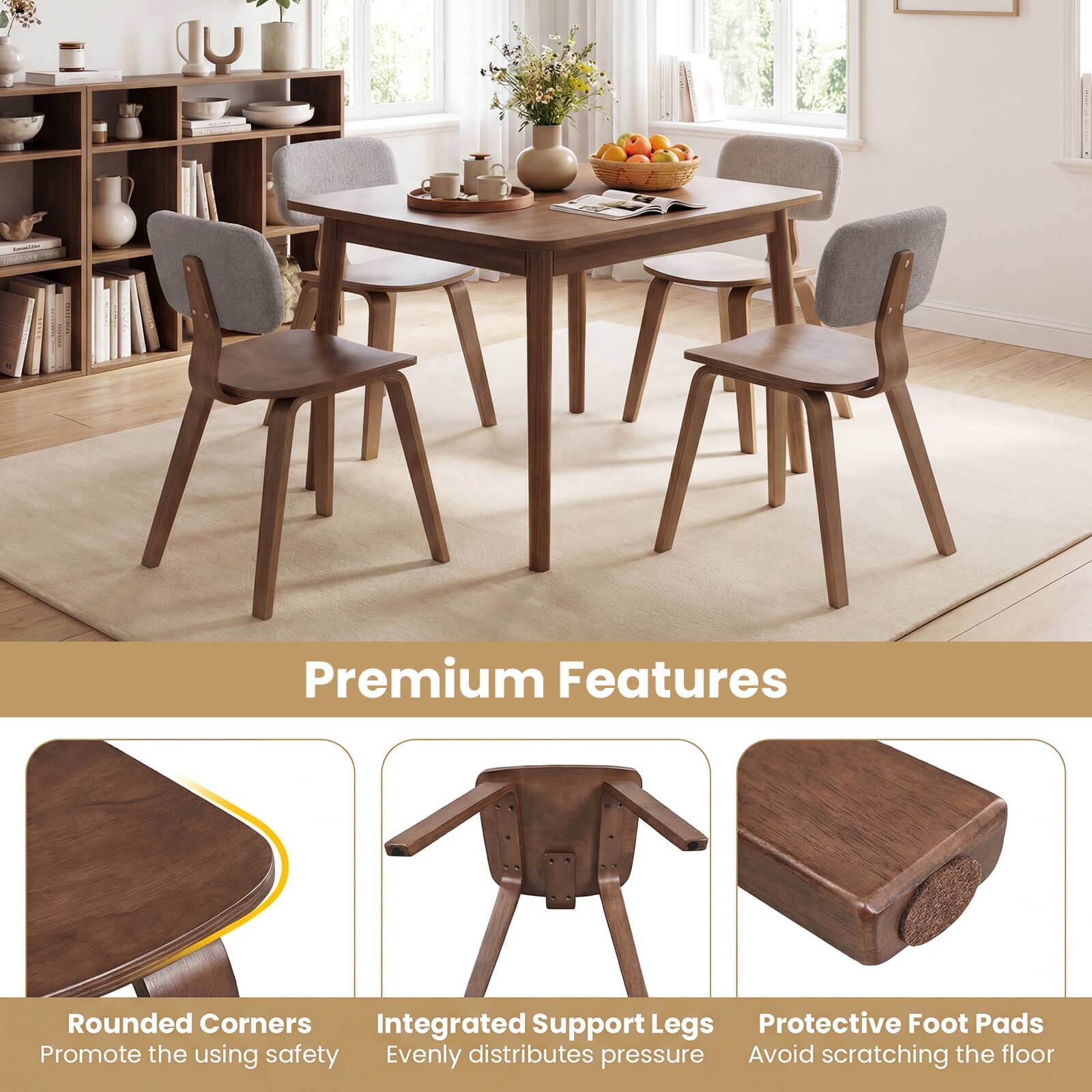 Premium Features

- Rounded Corners
  - Promote the using safety

- Integrated Support Legs
  - Evenly distributes pressure

- Protective Foot Pads
  - Avoid scratching the floor