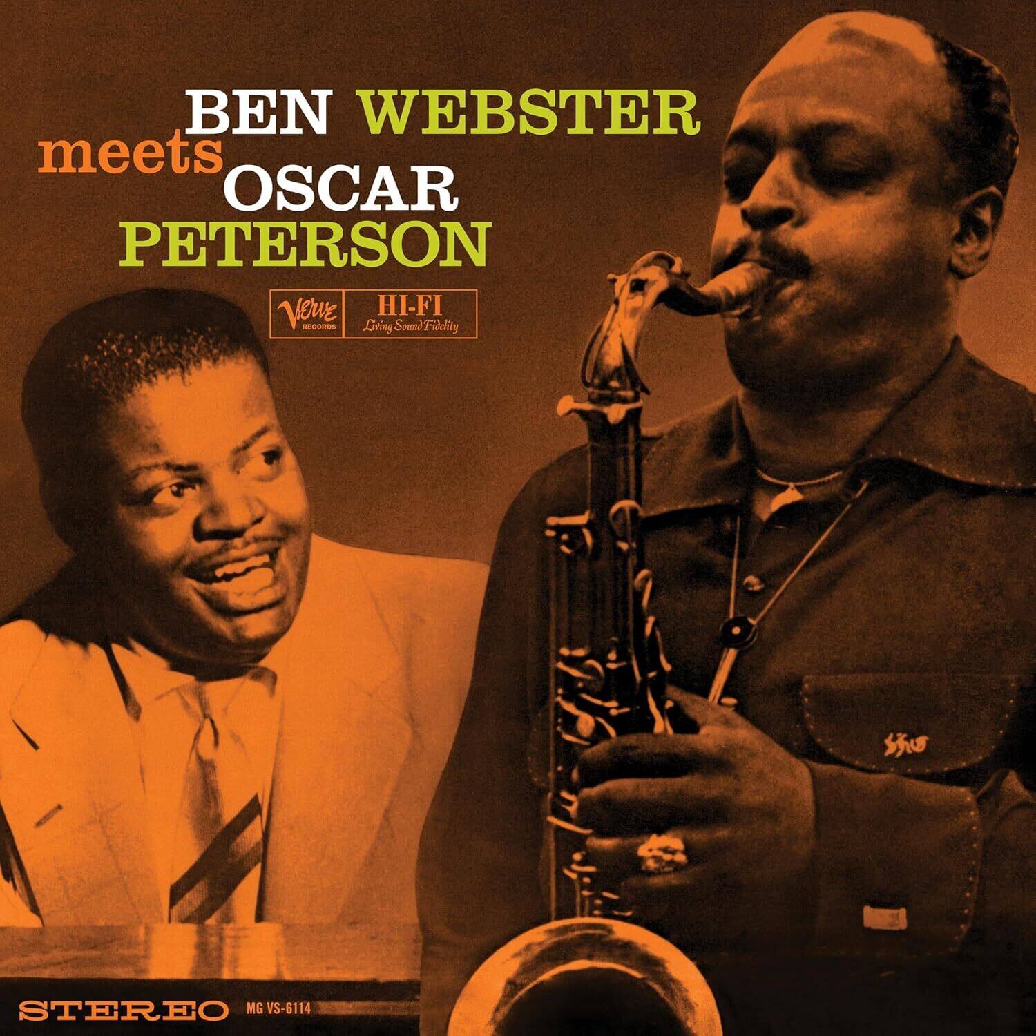 BEN WEBSTER meets OSCAR PETERSON

Verve Records  
HI-FI  
Living Sound Fidelity

STEREO  
MG VS-6114