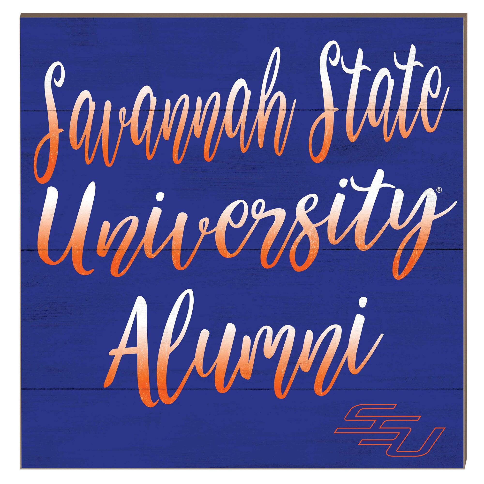 Savannah State Tigers 10" x 10" Alumni Plaque
