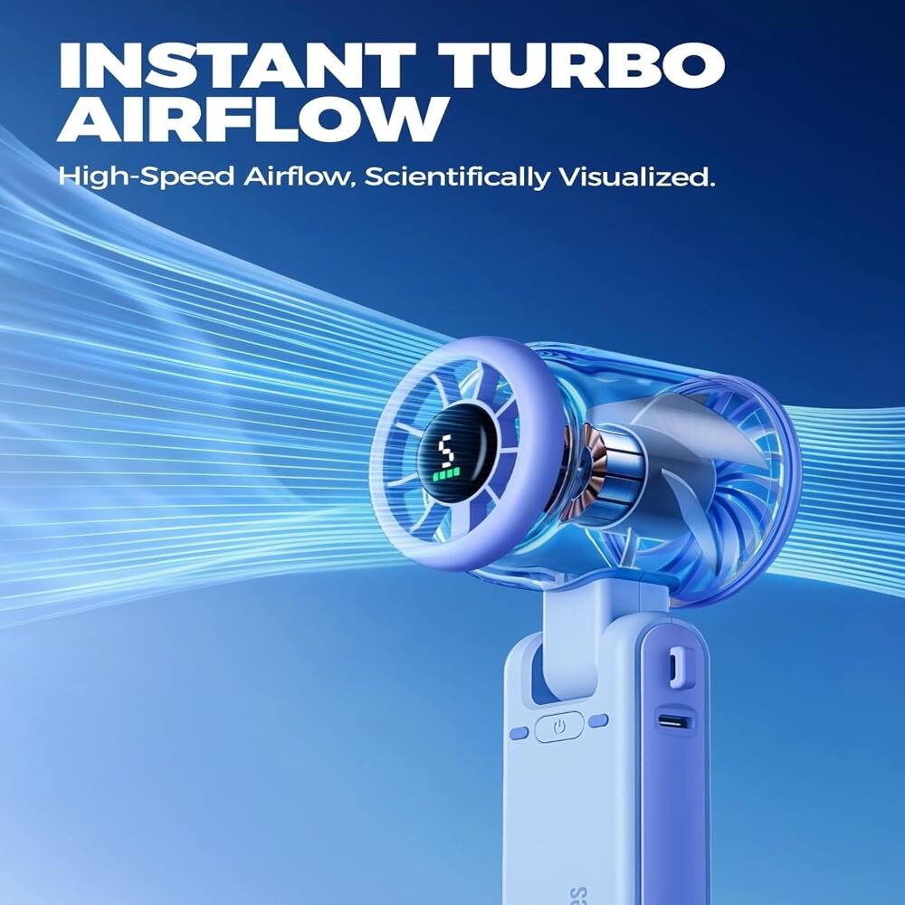 INSTANT TURBO AIRFLOW  
High-Speed Airflow, Scientifically Visualized.