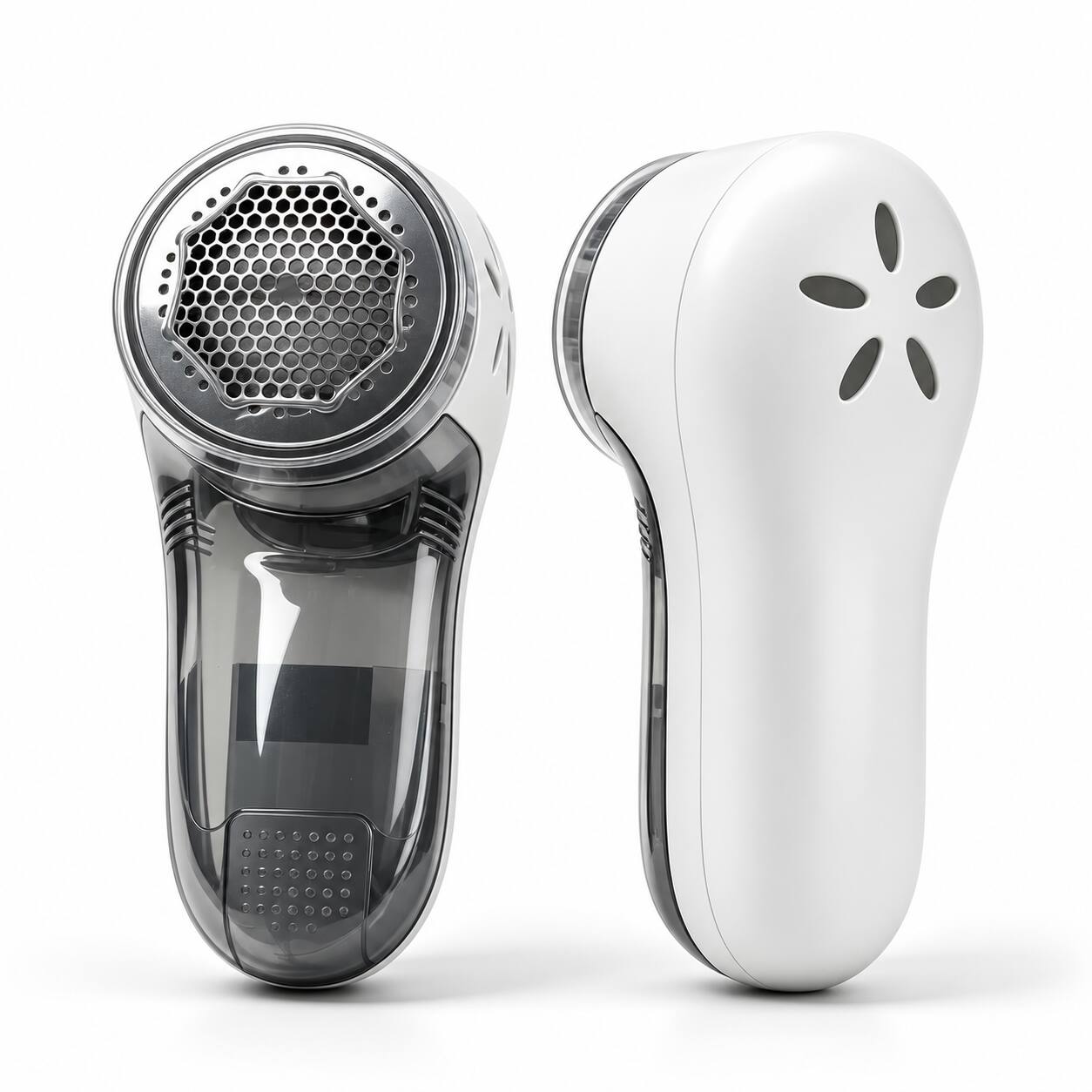Alt View 5. AMUMU - Fabric Shaver and Lint Remover USB Rechargeable Portable Cordless 7000 RPM Electric Lint Remover - White.